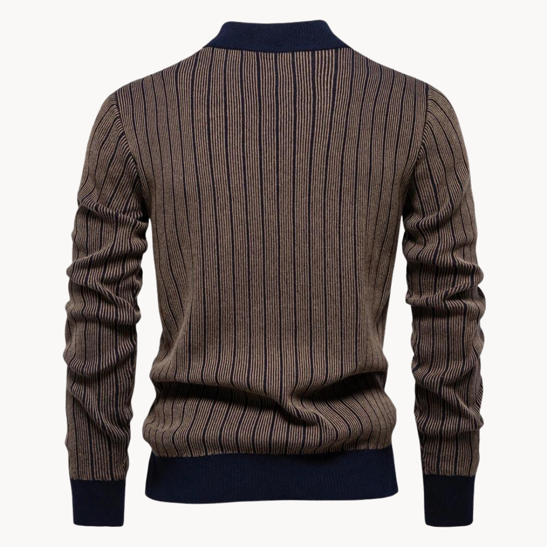 Quincy Striped Sweater | Belevite