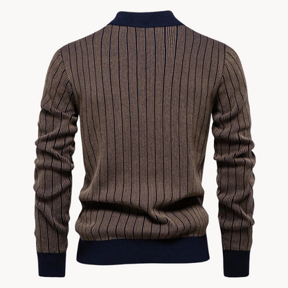 Quincy Striped Sweater | Belevite