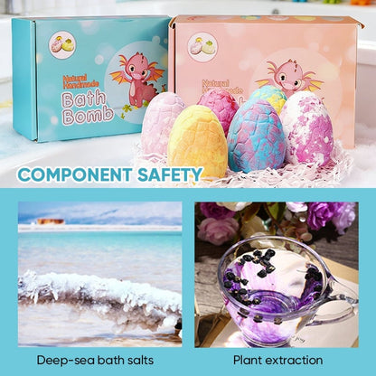 DinoGlow – Fun & Colorful Bath Bomb Eggs