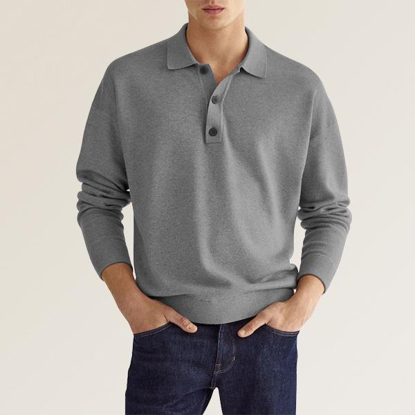 Men's Long-Sleeve Field Polo Shirt | Belevite