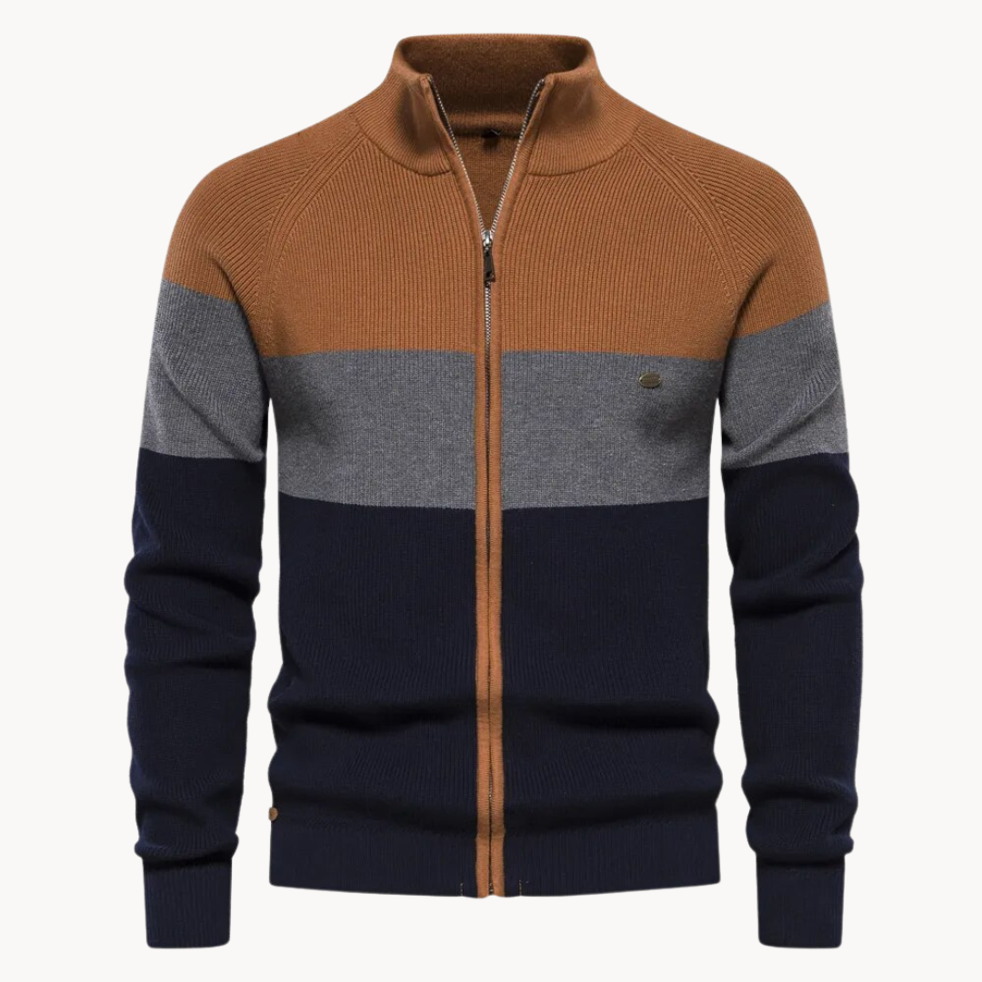 Edy Autumn Zipped Cardigan | belevite