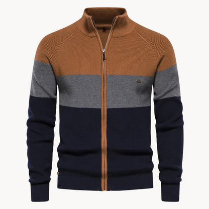 Edy Autumn Zipped Cardigan | belevite