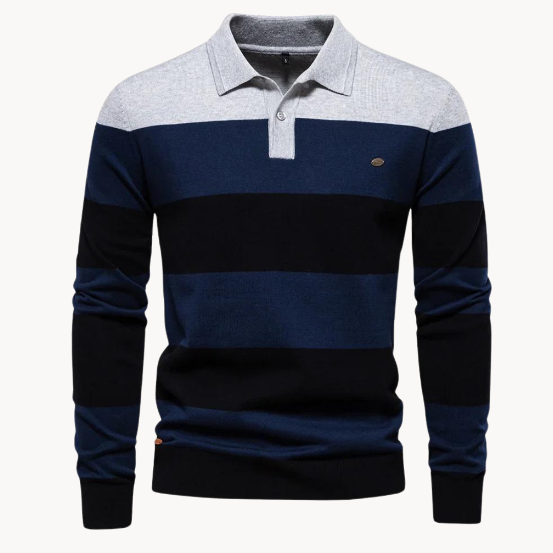 Jasper Polo Sweater | Belevite