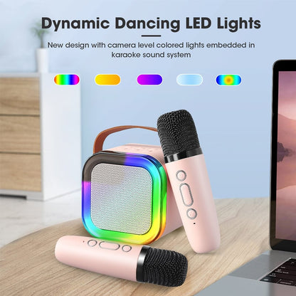 BeatVox – Mini Karaoke Speaker with Mics