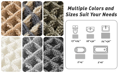 CozyStride – Upgraded Waffle Runner Rug
