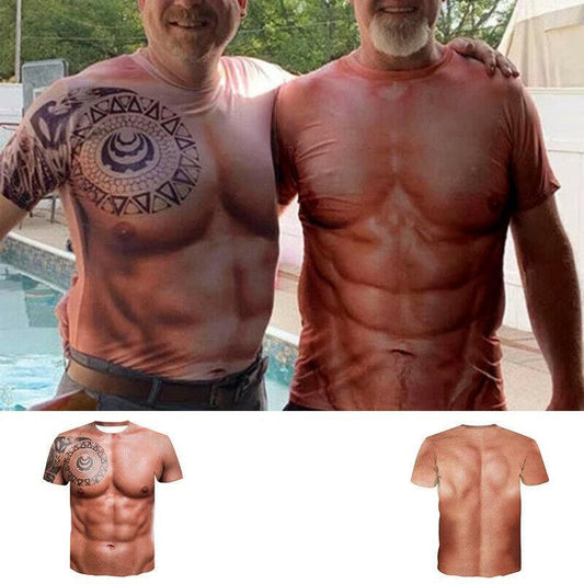 FlexInk – Muscle Tattoo Illusion T-Shirt