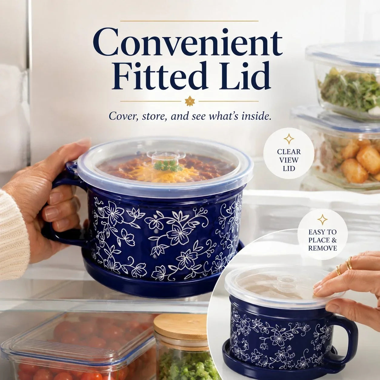 BloomBowl – Floral Handled Soup Mug