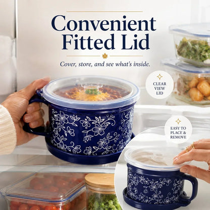BloomBowl – Floral Handled Soup Mug