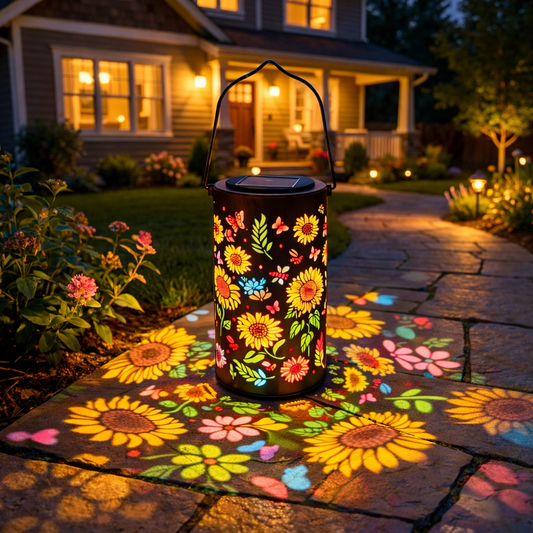 BloomLight – Solar-Powered Outdoor Lantern