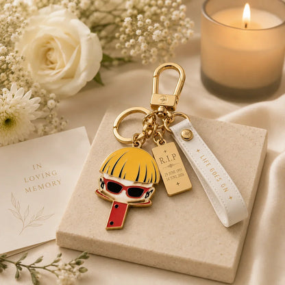 ForeverHold – Life Goes On Memorial Keychain