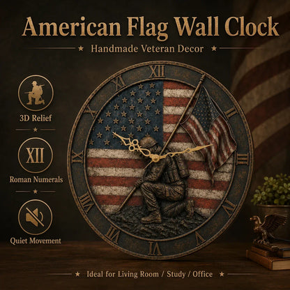 PatriotSpirit – Memorial Wall Clock