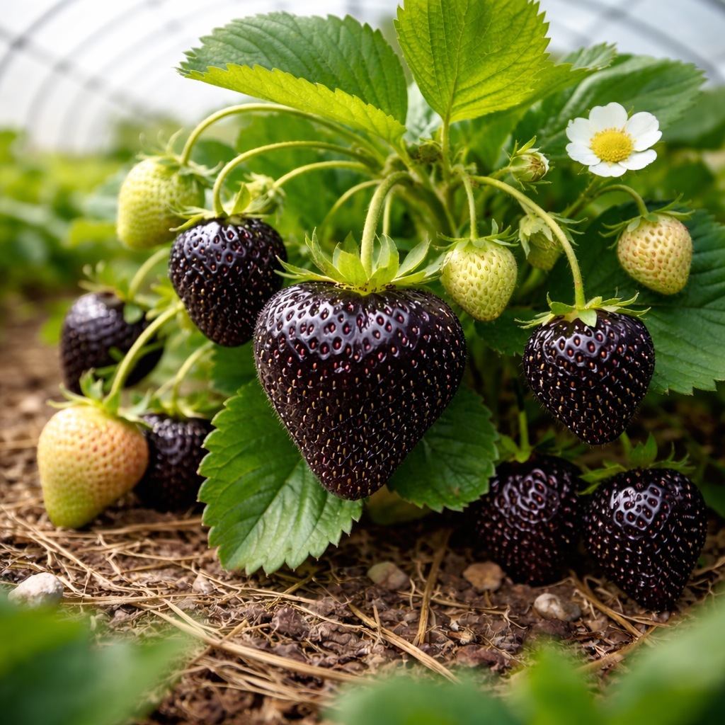 ShadowBerry - Exotic Black Strawberry Seeds