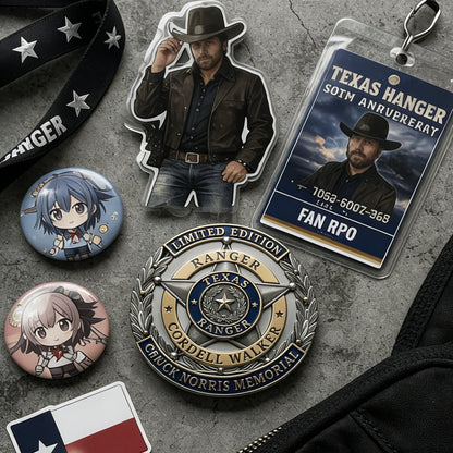 ValorWest – Cordell Inspired Ranger Memorial Pin
