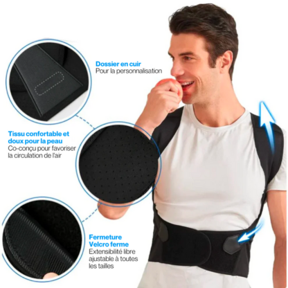 SpineAglin - Corrige la posture et soulage les maux de dos | Belevite