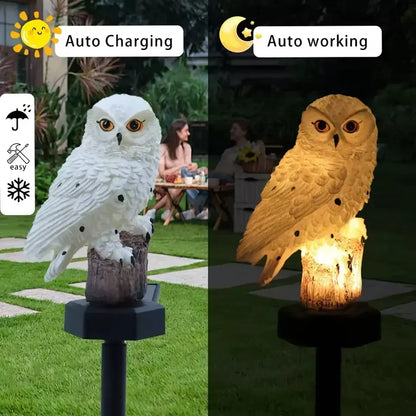OwlGuard – Solar LED Garden Light