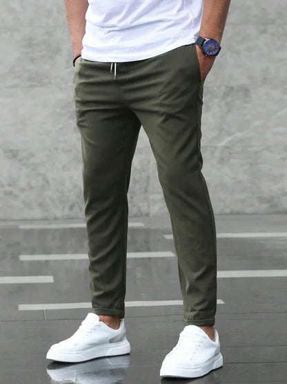 Slim-Fit Casual Pants for Modern Men – Jonas • Belevite™
