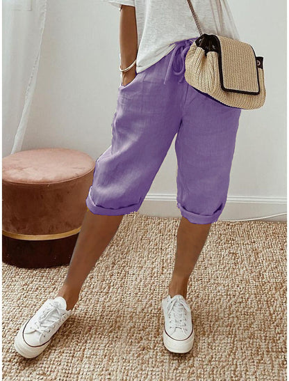 Florel – Breathable Drawstring Capris