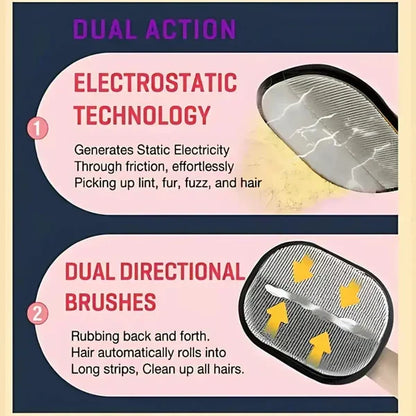 FluffBuster - Electrostatic Pet Hair Removal Tool