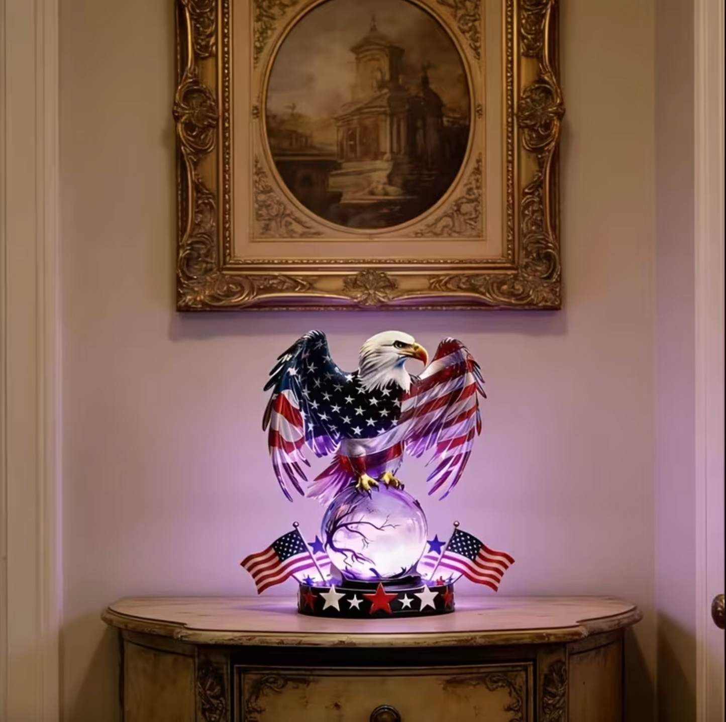 EagleGlow – Patriotic LED Table Lamp