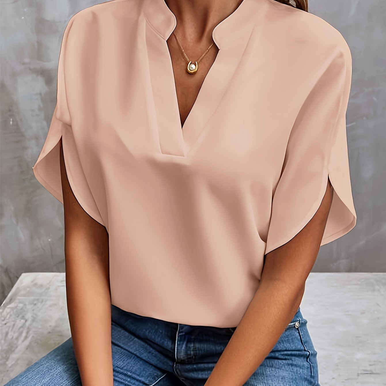 Blouse with wide sleeves Beth | belevite