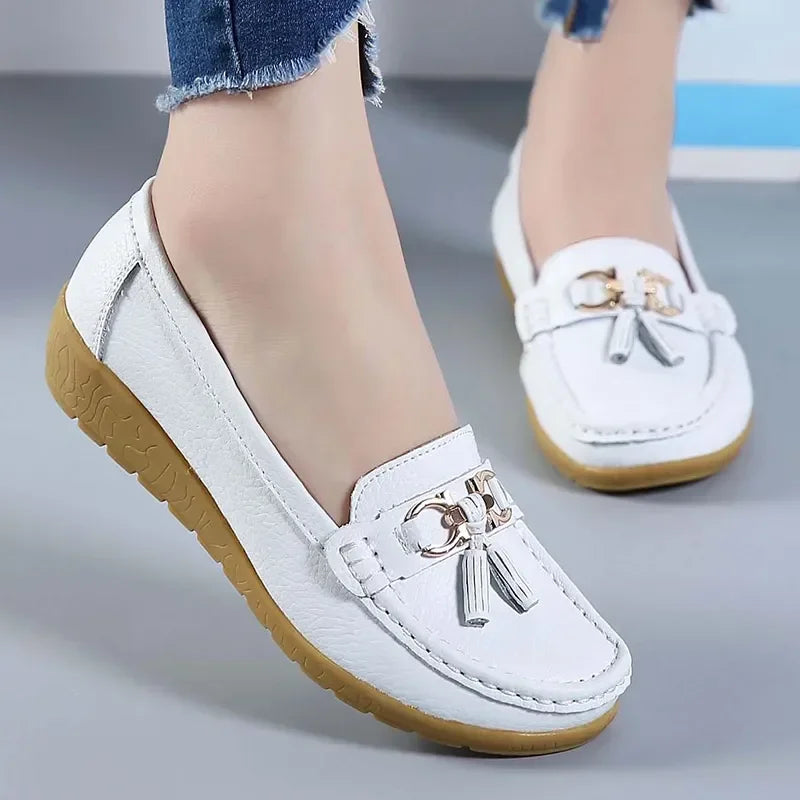 Orthopedic Leather Moccasin | Belevite