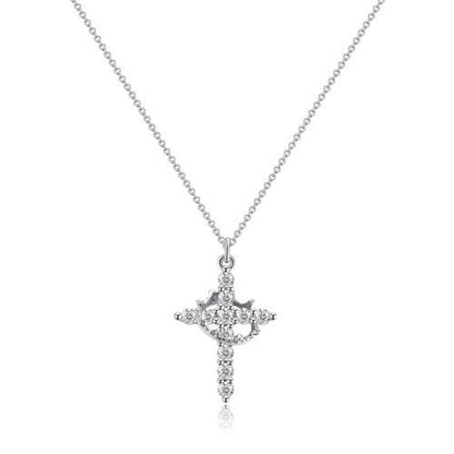 RoyalFaith – Crown Cross Necklace