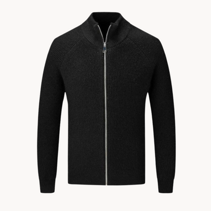 Colton Cashmere Zip Sweater | belevite