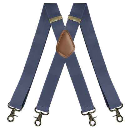 GentleHold – Premium Leather Suspenders for Men