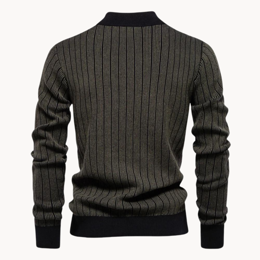 Quincy Striped Sweater | Belevite