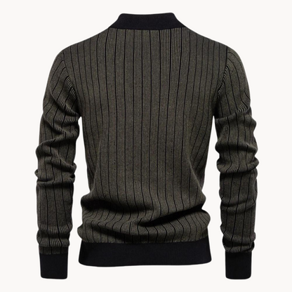 Quincy Striped Sweater | Belevite