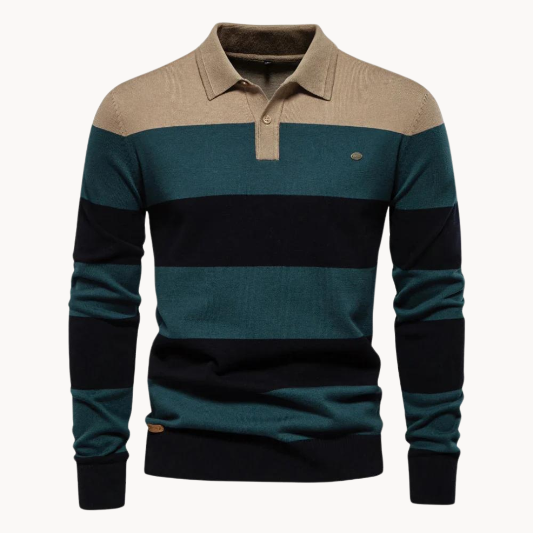 Jasper Polo Sweater | Belevite