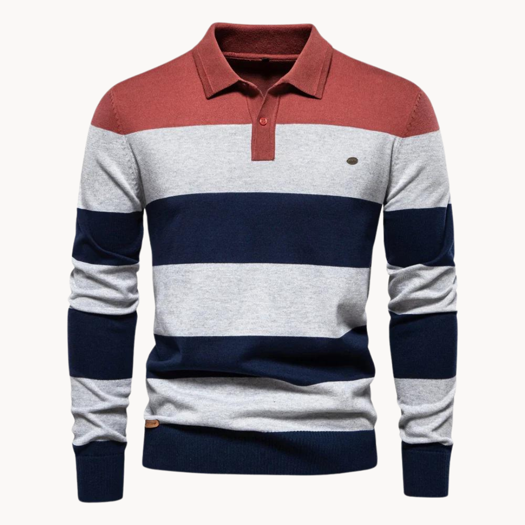 Jasper Polo Sweater | Belevite