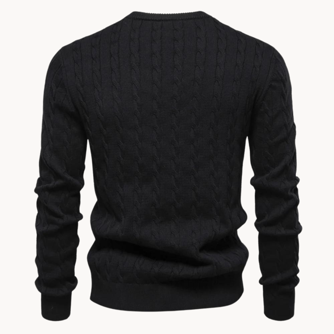 Kosta Cable Knit Sweater | Belevite