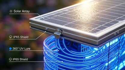 SolarGuard – Aless Solar Bug Zapper Outdoor