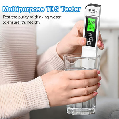 AquaMate | 2026 Digital 4-in-1 Water Quality Tester