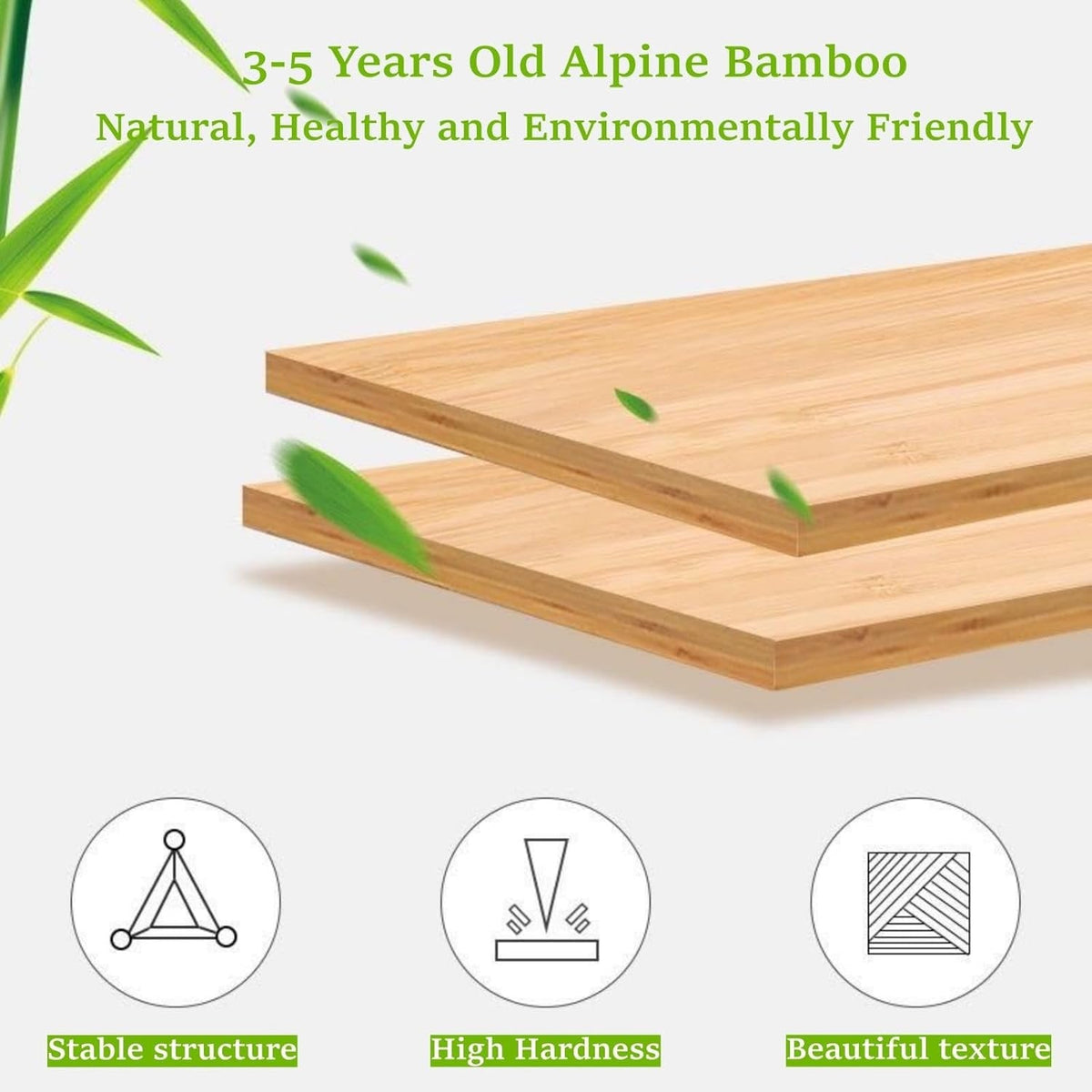 The 9-Tier No-Assembly Bamboo Rack !🌿👟