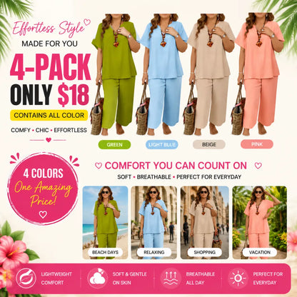 SoftEase – Relaxed Fit Outfit Set