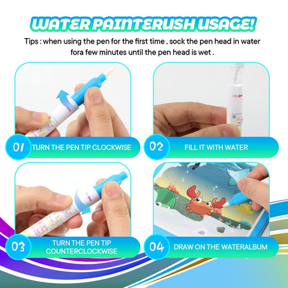 MagicSplash - Kids’ Water Drawing Adventure