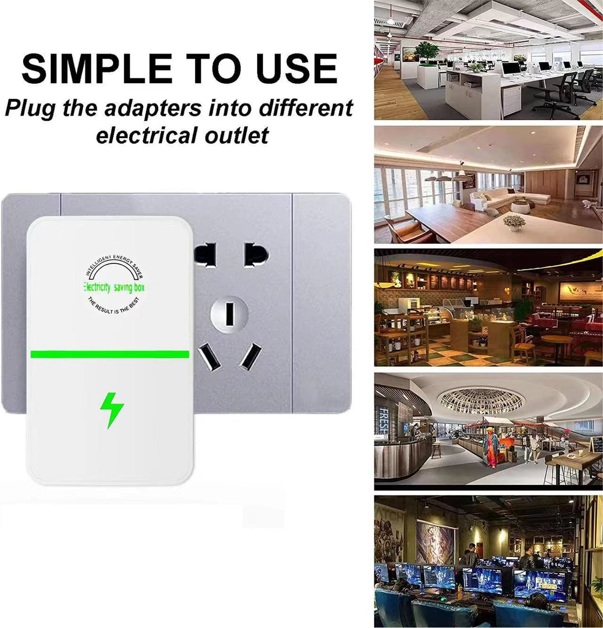 VoltSave – Energy Saver Plug-In Power Box