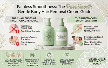 PureSmooth – Gentle Body Hair Removal Cream