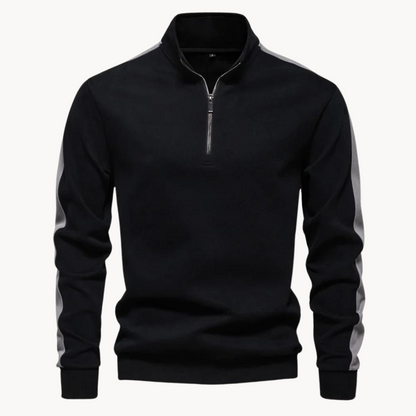 Hugo Quarter Zip Sweater | Belevite