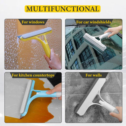 SprayShine | 3-in-1 Window Cleaning Tool with Scraper & Squeegee