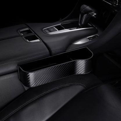 DriveMate – Multi Pocket Leather Car Seat Storage Organizer