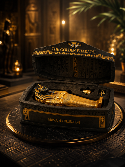 PharaohGuard – Golden Anubis Sarcophagus Collection