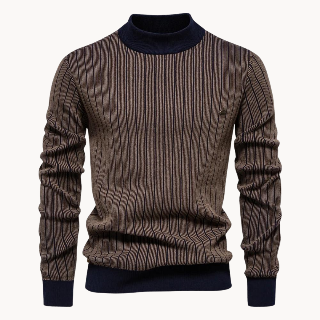 Quincy Striped Sweater | Belevite