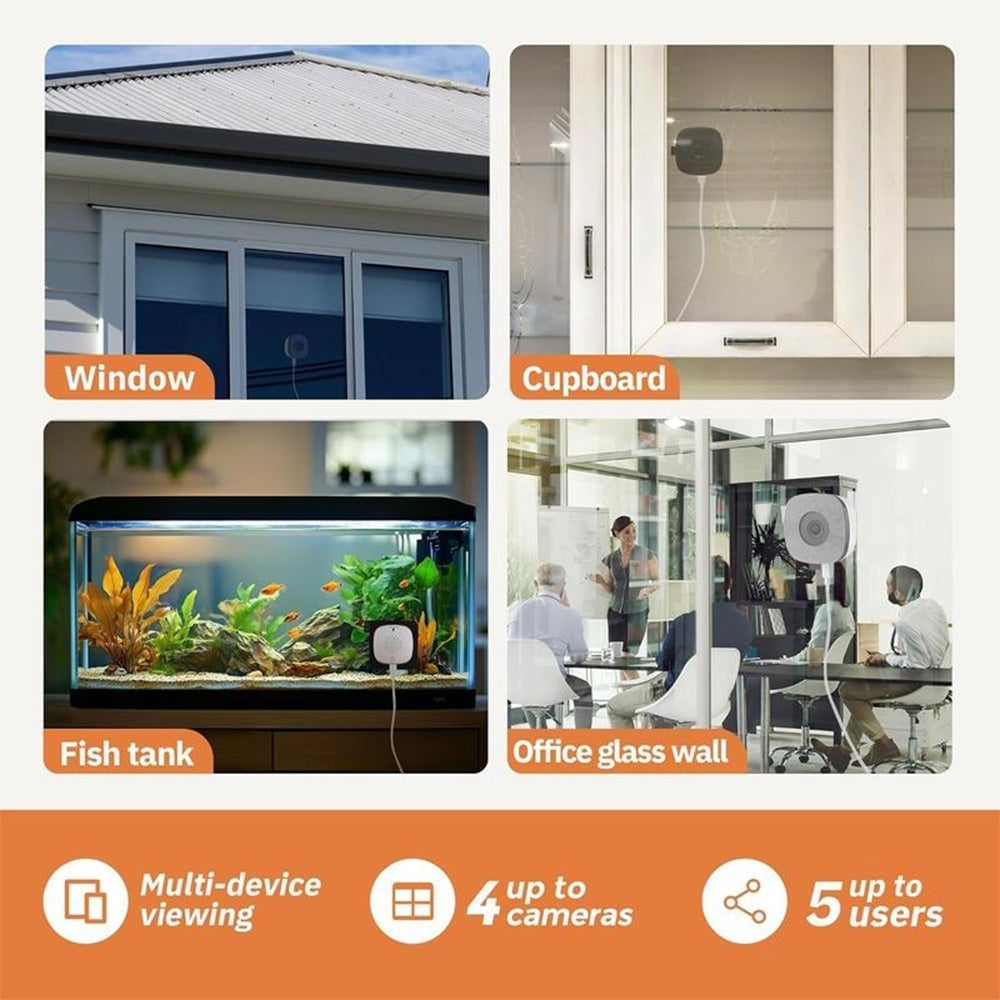 GuardPro – High-Definition 2K Window Camera
