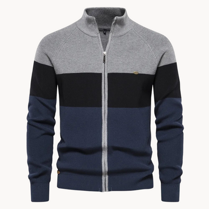Edy Autumn Zipped Cardigan | belevite