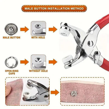 SnapFix Pro – Button Press Tool Kit