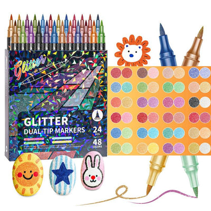 SparkBrush – Glitter Effect Art Markers