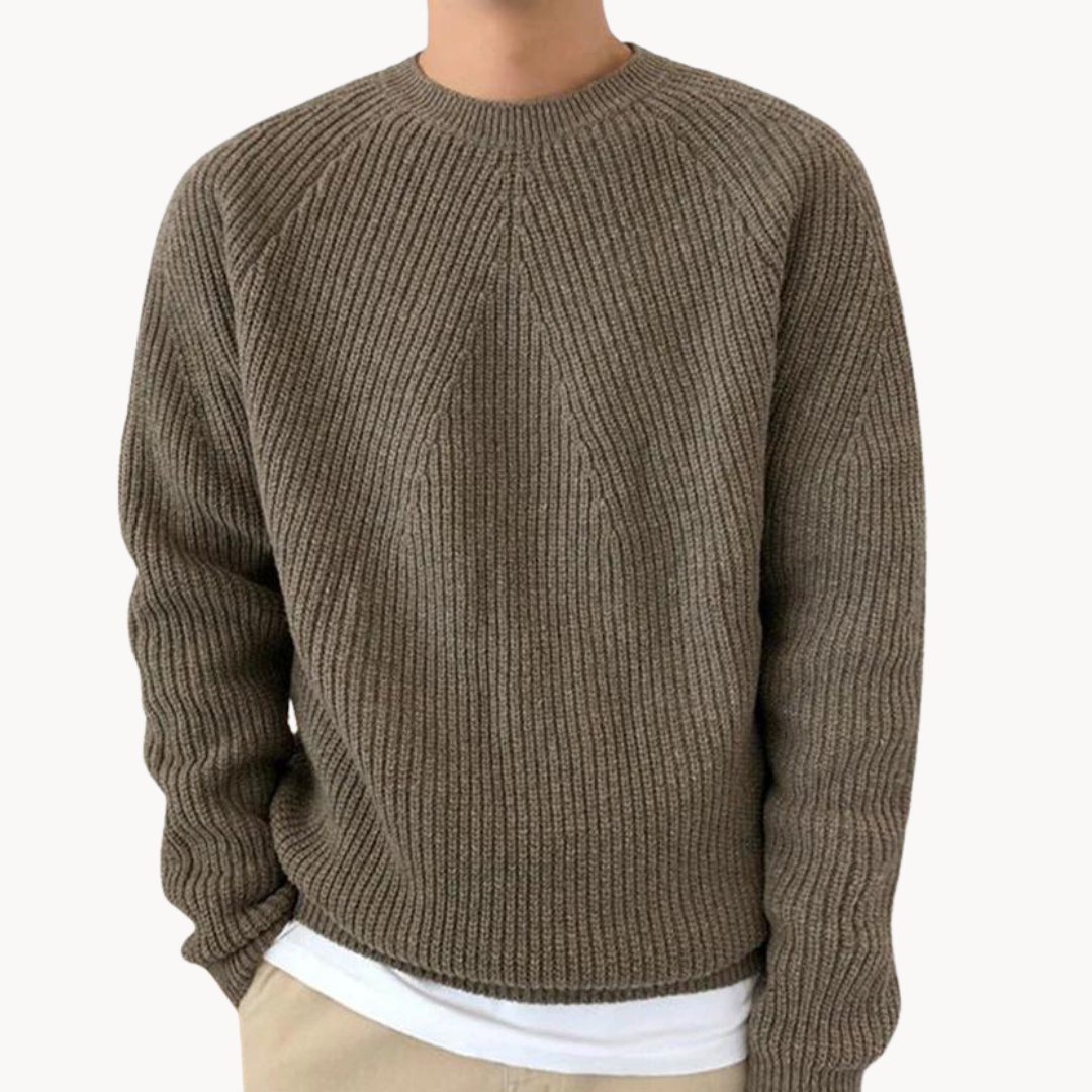 Ronan Ridgeway Ribbed Sweater | Belevite